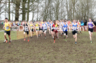 Mens under-17s, 2020 British Athletics Inter Counties Cross Country Champs., Prestwold Hall, Loughborough. Photo: David T. Hewitson/Sports for All Pics